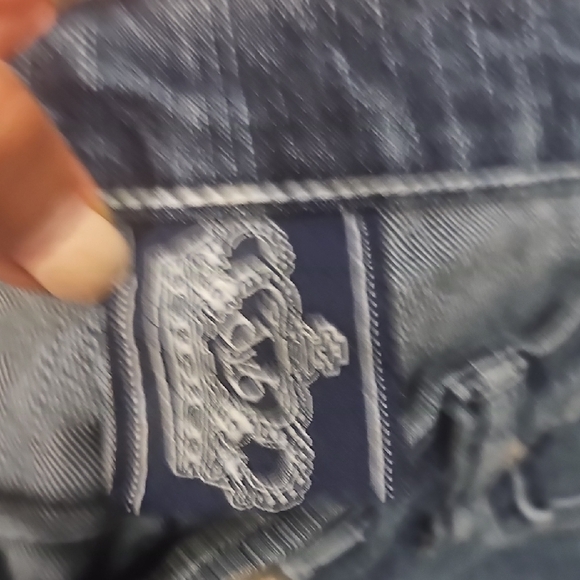 Victoria Beckham Blue Cropped Jeans - Picture 3 of 7